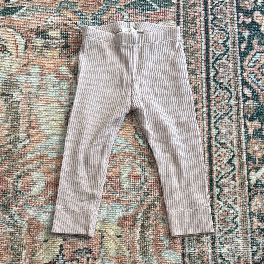 Jamie Kay Ribbed Mauve Leggings